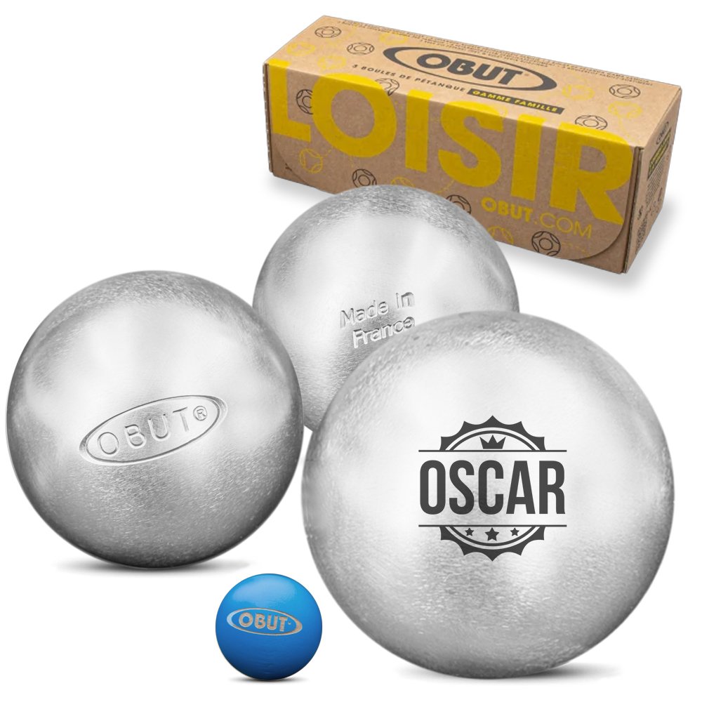 Boules de pétanque OBUT personnalisées