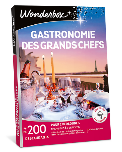 Coffret Gastronomie des grands Chefs