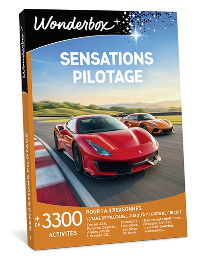 Coffret Sensations Pilotage
