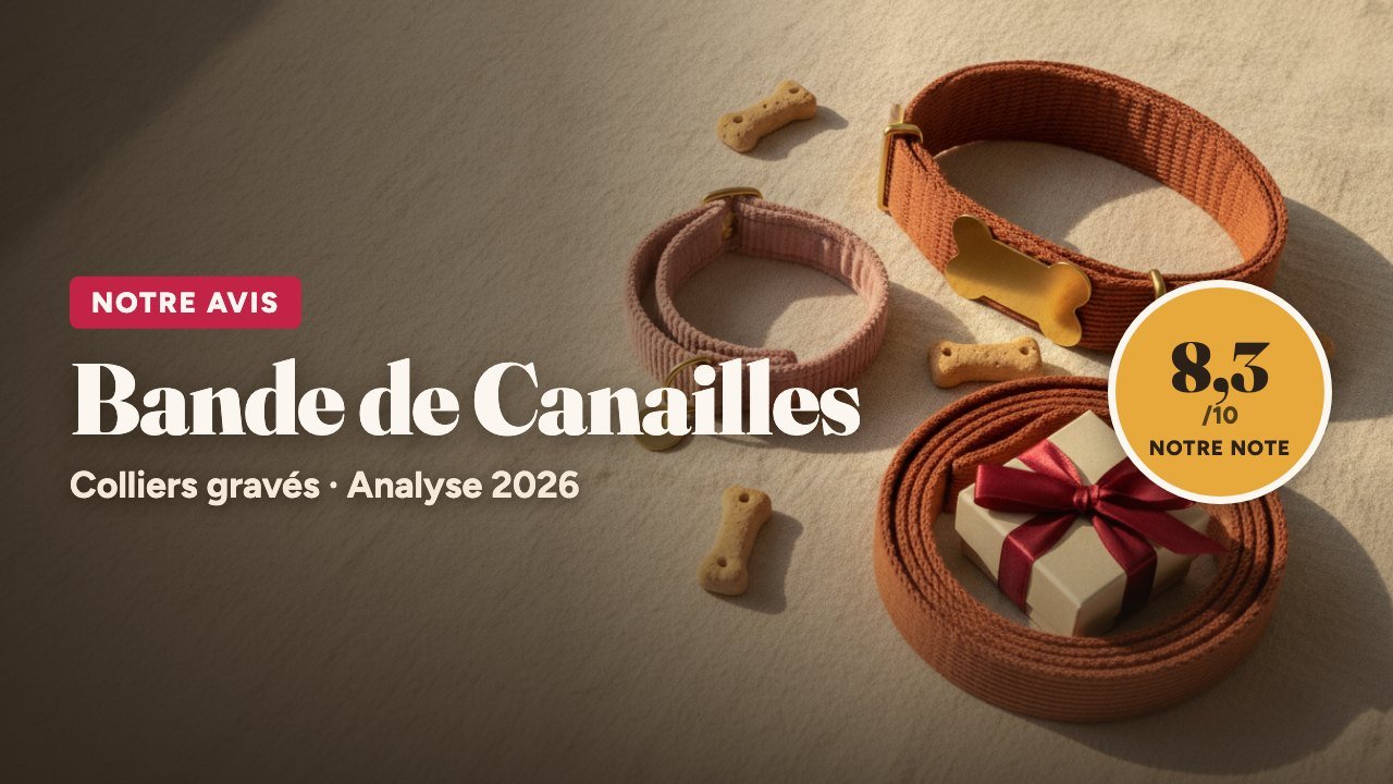 notre avis : Bande de Canailles, Colliers gravés · Analyse 2026, note 8,3 sur 10